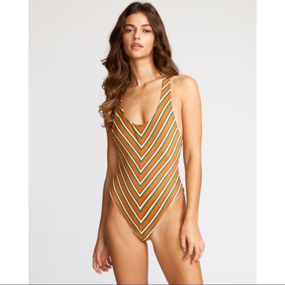 RVCA Retro Row One Piece - Picture 5 of 9